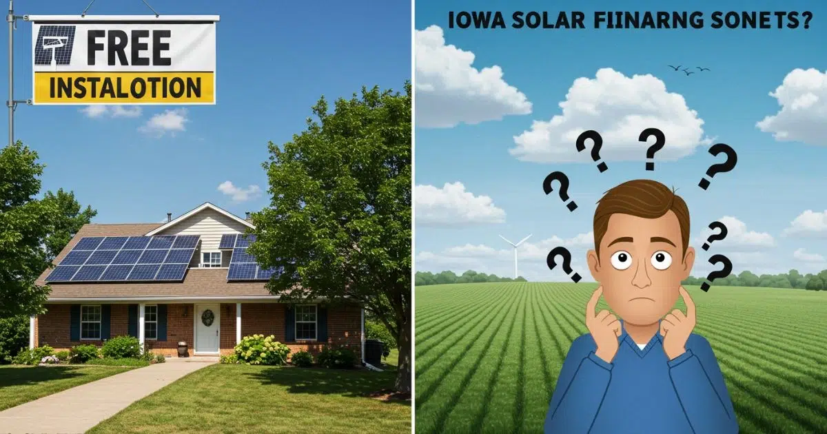 free solar panels iowa